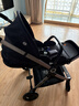 elittle逸樂(lè )途嬰兒車(chē)EMU0-3歲用折疊可坐可躺減震高景觀(guān)遛娃神器推車(chē)歐版全篷藍 曬單實(shí)拍圖