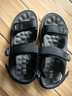 海瀾之家HLA涼鞋男士時(shí)尚休閑涼鞋舒適沙灘鞋HAALXM2DBG088 黑色 40 曬單實(shí)拍圖