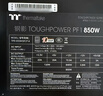 Thermaltake（Tt）額定850W 鋼影Toughpower PF1 限定版電源 黑色（原生PCIe5.1/ATX3.1/80PLUS白金/全模組） 曬單實(shí)拍圖