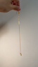 周大生【生日禮物】18K黃金項鏈素鏈肖邦鏈鎖骨鏈送女友約0.9g 曬單實(shí)拍圖