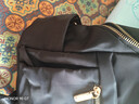 回力牛津布雙肩包女2026新款時(shí)尚女式小背包女士帆布旅行包包女包旅游 黑色 曬單實(shí)拍圖