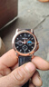 正品男士手表高檔休閑石英表簡(jiǎn)約氣質(zhì)男表皮帶高顏值羅馬時(shí)尚腕表 黑色運動(dòng)款 曬單實(shí)拍圖