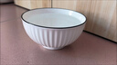 肅匠陶瓷餐具簡(jiǎn)約盤(pán)子碗套裝純白釉下彩餐具套裝釉下彩碗碟套裝微波爐 山田16件套(4碗4盤(pán)4勺4筷) 16頭 曬單實(shí)拍圖