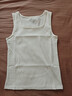 都市麗人純棉吊帶背心女士背心四季修身西裝內搭打底可外穿方領(lǐng)無(wú)袖上衣 曬單實(shí)拍圖