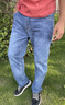 羅蒙牛仔褲男士2026春夏新款潮牌百搭寬松直筒彈力褲子男戶(hù)外休閑長(cháng)褲 藍色【春季升級款】 32 建議體重130-140斤 曬單實(shí)拍圖