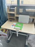 讀書(shū)郎兒童學(xué)習桌椅套裝可升降小戶(hù)型中小學(xué)生作業(yè)小孩寫(xiě)字書(shū)電腦課桌椅 手搖升降桌+三層書(shū)架+乳膠追背椅 曬單實(shí)拍圖