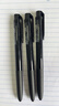 uni三菱【熱門(mén)商品】uni-ball UMN-155低阻尼按動(dòng)黑色中性筆0.5黑筆簽字筆商務(wù)學(xué)生水性筆套裝 3支 曬單實(shí)拍圖