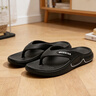 回力人字拖鞋男夏季外穿防滑厚底潮流男士休閑夾腳涼拖鞋戶(hù)外沙灘鞋 黑色 41-42 曬單實(shí)拍圖