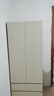 京桐（JINGTONG）60深度ENF級環(huán)保材質(zhì)平開(kāi)門(mén)衣柜臥室輕奢大衣柜 【兩門(mén)】0.8米衣柜 曬單實(shí)拍圖
