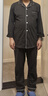 貓人男士睡衣男100%純棉春秋四季襯衫長(cháng)袖10A防螨抑菌家居服 曬單實(shí)拍圖