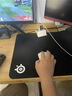 賽睿（SteelSeries）QcK Large(QcK+)游戲鼠標墊大號 donk同款鼠標墊游戲電競 fps順滑鼠標墊 CSGO/打瓦L號450*400*2mm 曬單實(shí)拍圖