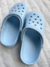 潔麗雅護士洞洞鞋女夏季2026新款涼鞋外穿防滑手術(shù)室醫護包頭涼拖鞋男夏 天空藍 38-39 【標準碼】 曬單實(shí)拍圖