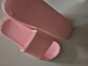 JCZS德國品牌防臭拖鞋女2025室內家居靜音學(xué)生宿舍洗澡防滑eva涼拖男 粉色【EVA一體成型靜音不臭腳】 38-39 【標準碼】 曬單實(shí)拍圖