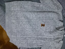 三彩2026春季新款絞花針織衫刺繡圓領(lǐng)短袖毛衫套頭F 花灰色 M 160/84A 曬單實(shí)拍圖