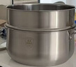 小熊（Bear）316L不銹鋼湯鍋+蒸屜 燉鍋蒸鍋24cm煮粥鍋燃氣灶通用CP-JG010-P03 曬單實(shí)拍圖
