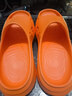 Saucony索康尼CRADLE搖籃3男女款運動(dòng)拖鞋戶(hù)外沙灘鞋外穿涼鞋涼拖鞋 桔3 43 曬單實(shí)拍圖