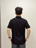 海瀾之家（HLA）polo衫男短袖2026夏季商務(wù)休閑涼感透氣簡(jiǎn)約翻領(lǐng)體恤純色百搭半袖 涼感透氣-黑色D6 M (170) 推薦125~136斤 曬單實(shí)拍圖