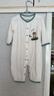 翹腳鴨嬰兒衣服新生兒夏季薄款連體衣純棉夏天爬爬服滿(mǎn)月男女寶寶睡衣80 曬單實(shí)拍圖