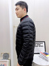 波司登26春高蓬排骨羽絨服男圓領(lǐng)V領(lǐng)90絨輕便內膽外穿B260135003 曬單實(shí)拍圖