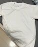 【京東直采】210g純棉 圓領(lǐng)短袖t恤男 打底內搭衛衣秋冬服飾5折 白色（短袖） 3XL （155-170斤） 曬單實(shí)拍圖