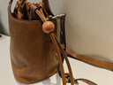 裘真復古遇花籃包手提斜挎牛皮包通勤休閑大容量菜籃子包 大象灰 預售19天 曬單實(shí)拍圖