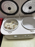 美的（Midea）【一鍋兩用】電飯煲微壓雙膽雙控電飯鍋白玉晶釜內膽家用小型2-3人米飯鍋24H智能預約多功能電煮鍋 雙子座  雙膽獨立操控 3.2L 曬單實(shí)拍圖