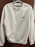 回力衛衣女2026最新款春秋季薄款休閑外套韓系慵懶風(fēng)圓領(lǐng)套頭白色上衣 曬單實(shí)拍圖