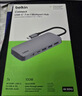 貝爾金（BELKIN）Type-C擴展塢 高效7合1拓展 iPad, Apple電腦轉接 PD供電100W HDMI投屏 USB/SD讀卡 AVC009-V2 曬單實(shí)拍圖