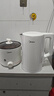 美的（Midea）電熱水壺家用燒水壺泡茶0涂層食品級304不銹鋼自動(dòng)斷電雙層防燙全鋼無(wú)縫1.5L大容量 MK-HJ1566 曬單實(shí)拍圖