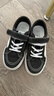 回力（Warrior）童鞋春秋款兒童帆布鞋男童鞋透氣休閑鞋板鞋WZ(TH)-0764 黑/白34 曬單實(shí)拍圖
