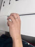 戚小米S999足銀戒指男士單身開(kāi)口戒可調節食指環(huán)不掉色生日禮物送男友 自律男戒-開(kāi)口【999足銀】 曬單實(shí)拍圖