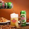青島啤酒（TsingTao）經(jīng)典系列 濃郁麥香500ml*24聽(tīng) 整箱裝 曬單實(shí)拍圖