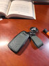 邁克叔叔適用奧迪A4L/Q5L鑰匙套真皮A8車(chē)Q7 A6L Q3 Q4 A1 A5殼Q8高檔包扣 奧迪A款掛件 橄欖綠  RS后標 曬單實(shí)拍圖