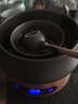 呈然 陶瓷煮茶器煮茶爐古法圍爐煮茶碗帶蓋泡茶養(yǎng)生壺陶壺茶具套裝 火山石觀山煮茶碗+GM-201木紋 曬單實(shí)拍圖