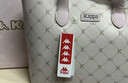 Kappa卡帕 正品托特包女小眾大容量通勤單肩包百搭電腦包生日禮物 桃氣奶芙粉禮盒套裝 曬單實(shí)拍圖