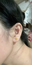 周六?；使邳S金耳釘女足金999耳飾生日禮物計價(jià)AC091143 一對 約1.3g 曬單實(shí)拍圖