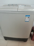 美的（Midea）半自動(dòng)雙桶洗衣機8公斤洗5.5kg脫水雙缸波輪老人簡(jiǎn)易操作品質(zhì)電機小巧不占地租房宿舍必備以舊換新 MP8DS136 雙缸 8kg 曬單實(shí)拍圖