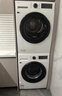 三星（SAMSUNG）AI神洗烘套裝滾筒超薄5系10KG洗衣機+10KG變頻熱泵烘干衣機嵌入式國家補貼5U24AW+C4A0AE 白色 曬單實(shí)拍圖