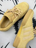 adidas「面包鞋」COURTIC經(jīng)典運動(dòng)板鞋男女阿迪達斯官方三葉草 芥末黃   42 曬單實(shí)拍圖