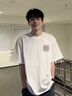 倉石一樹(shù)倉石一樹(shù)潮牌休閑百搭彩色刺繡短袖t恤男士夏季新款簡(jiǎn)約圓領(lǐng)半袖 白色【上衣】 XL 145-160斤 曬單實(shí)拍圖