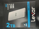 雷克沙（Lexar）2TB Type-c USB3.2 移動(dòng)固態(tài)硬盤(pán)(PSSD) ES3 讀速1050MB/s 兼容手機筆記本電腦 輕松擴容 曬單實(shí)拍圖