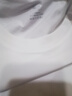 京東京造10A抗菌男士t恤短袖男女同款衣服男裝春夏新款圓領(lǐng)打底衫內搭白L 曬單實(shí)拍圖