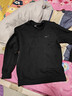 鴻星爾克衛衣男春季圓領(lǐng)男士長(cháng)袖上衣舒適潮流休閑跑步套頭衫下擺收束衣服 曬單實(shí)拍圖