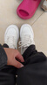 回力小白鞋女輕盈舒適軟底板鞋女學(xué)生休閑百搭運動(dòng)增高鞋女 白色 35 曬單實(shí)拍圖