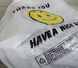 登比塑料袋加厚背心袋大號笑臉超市購物食品袋方便打包袋40*60cm100只 曬單實(shí)拍圖