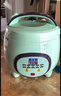 半球（PESKOE）電飯煲電飯鍋電飯煲1-2人用多功能鍋預約小型迷你不粘鍋2/3/4/7/8人家用智能 綠色 2L 機械款【球釜內膽】 曬單實(shí)拍圖