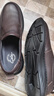 策樂(lè )商務(wù)休閑皮鞋男春季新款男士通勤百搭正裝鞋便捷套腳一腳蹬男鞋 棕色 套腳款 44 曬單實(shí)拍圖