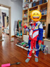 ULTRAMAN【正版】奧特曼衣服男童外套套裝【迪迦】春秋連帽護鏡套裝120cm 曬單實(shí)拍圖
