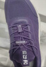 足力健中老年健步輕便軟底送媽媽休閑散步鞋2431369J紫-女 39 曬單實(shí)拍圖