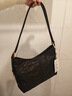西木汀 狂想日記 單肩托特包女大容量通勤斜挎包 生日禮物 深邃黑小號 曬單實(shí)拍圖